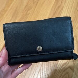 Coach Black Leather Wallet